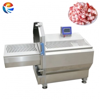 Lámpara de hueso de carne congelada, máquina para cortar y rebanar costillas de res