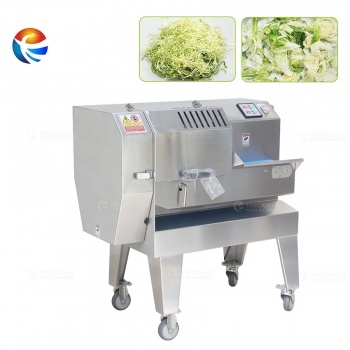 Fengxiang FTS-120/FTS-168 قاطعة شرائح الخضروات الأوتوماتيكية متعددة الوظائف مع حزام ناقل سهل وسريع التغيير
