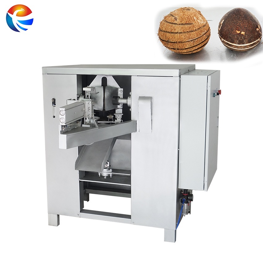 Máquina procesadora automática de cáscara dura de coco