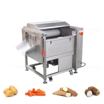 Máquina de lavado y pelado de boniato, mandioca, zanahoria y edamame Fengxiang MSTP-80
