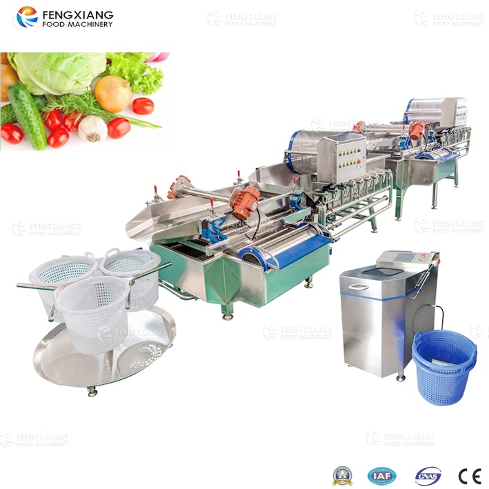 آلة غسل وتجفيف الفواكه والخضروات الأوتوماتيكية Fengxiang XWA-1300