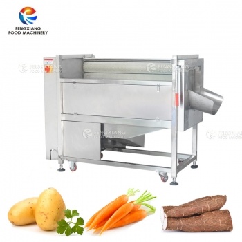 Máquina de lavado y pelado de Fengxiang MSTP-500 Brush Roller Root Potato Carrot Cassava