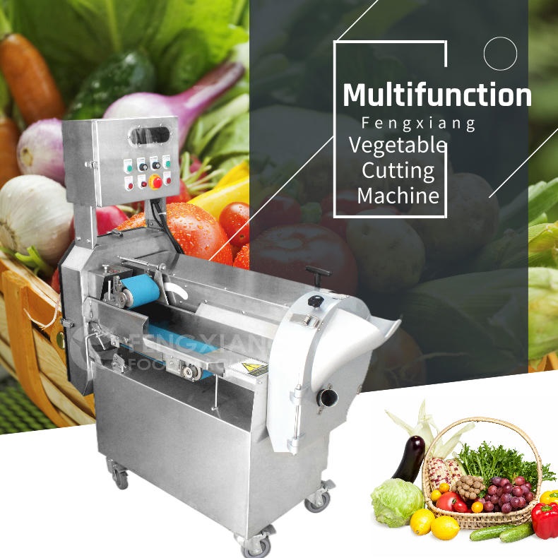Máquina multifunción para cortar, rebanar, picar y triturar verduras Fengxiang FC-301D