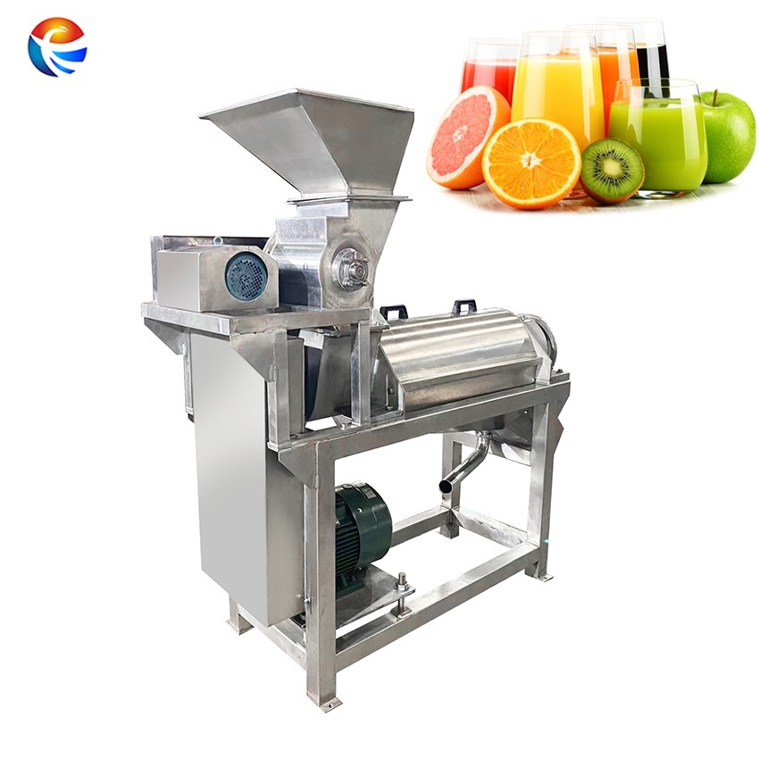 Máquina para triturar, exprimir, mezclar y exprimir piña, manzana y jengibre