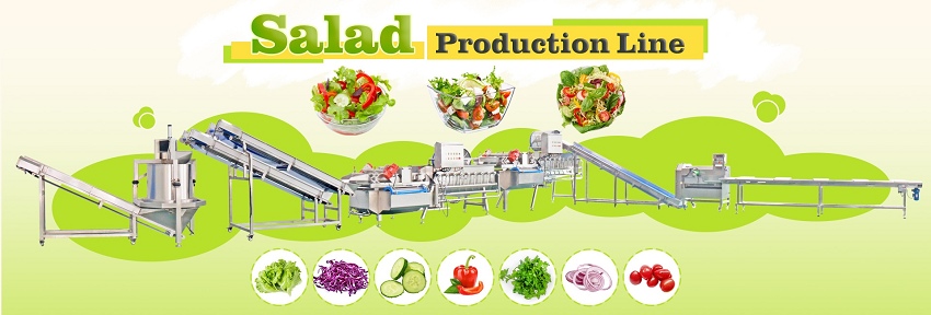  línea de procesamiento de ensaladas 