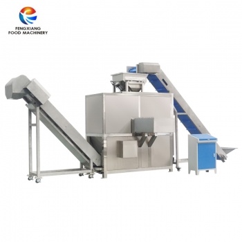 Máquina peladora automática de cebolla, patata, taro, mango, melocotón y uva. Equipo de pretratamiento de pulpa de zumo de fruta