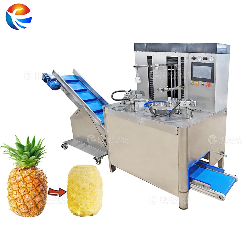  máquina peladora y descorazonadora de piña 
