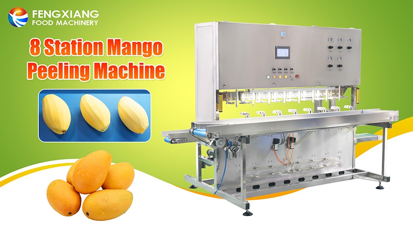  máquina de pelar mangos 