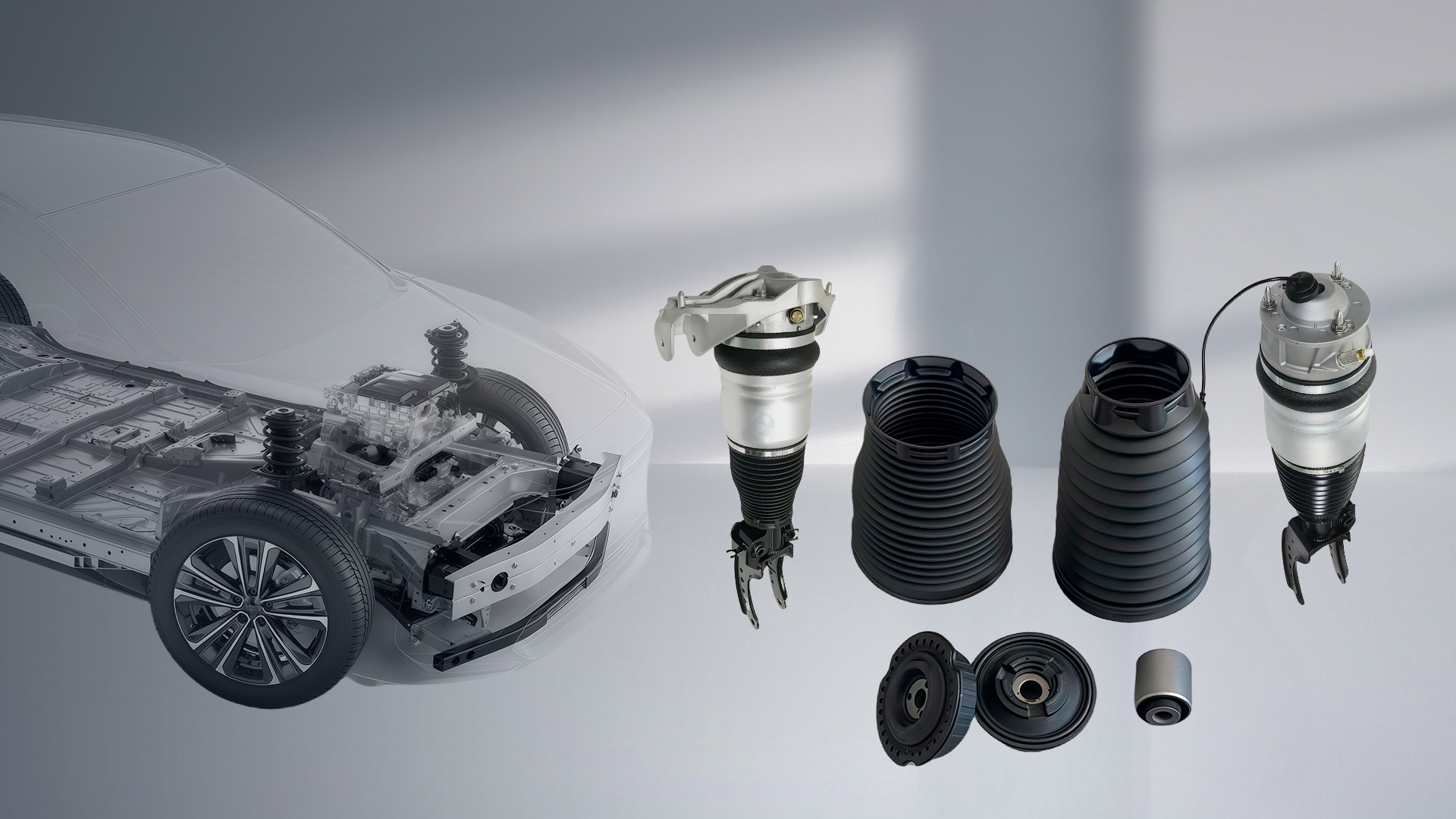 Suitable for Audi Q7, Porsche Cayenne, and Volkswagen Touareg shock absorbers
