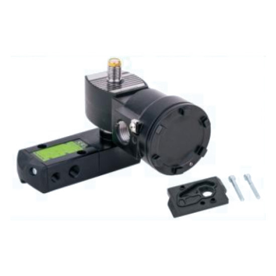 Explosion-proof low power board-mounted single solenoid