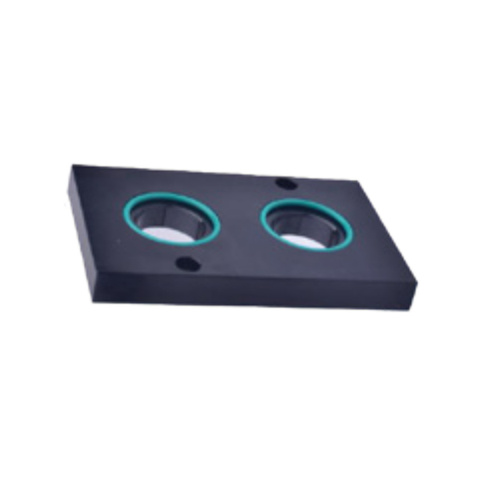 Plate solenoid valve adapter plate