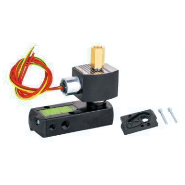 Explosion-proof board-connected single solenoid type