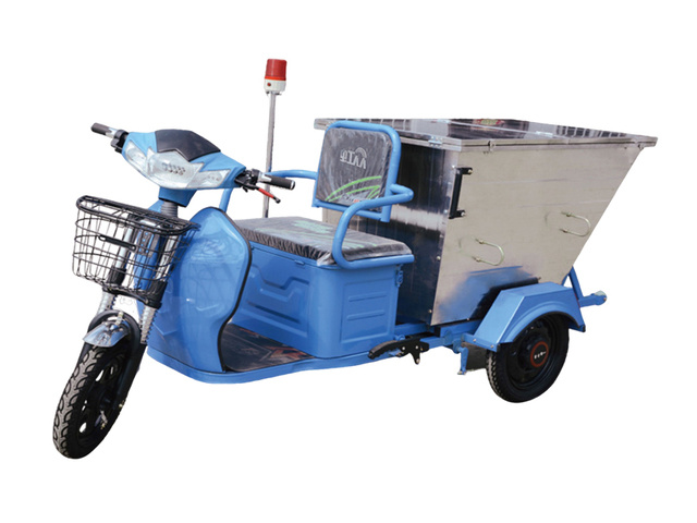 HZ-4 500L Electric Tricycle Cleaning Car