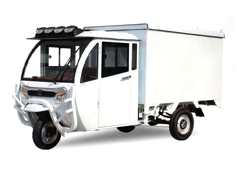 Express delivery truck (fully enclosed)