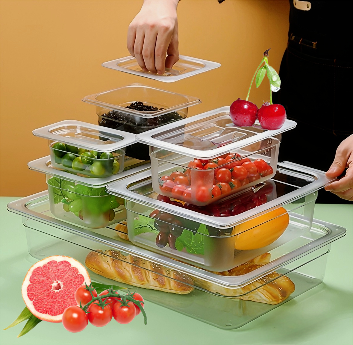 Polycarbonate GN Food Pans