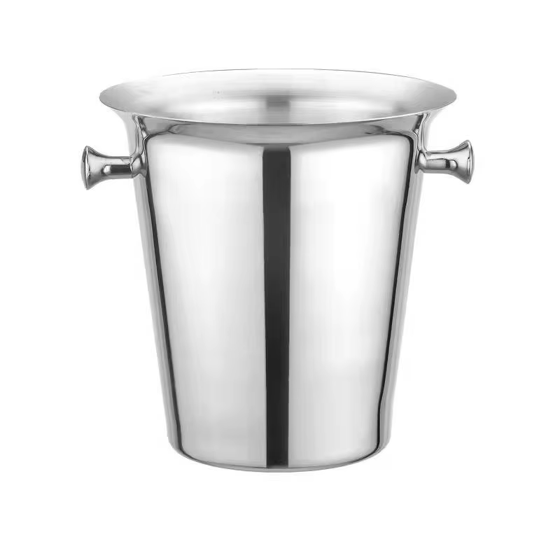 European-style champagne ice bucket