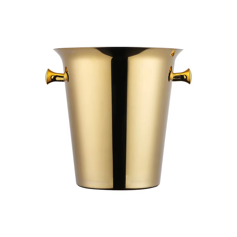 European-style champagne ice bucket