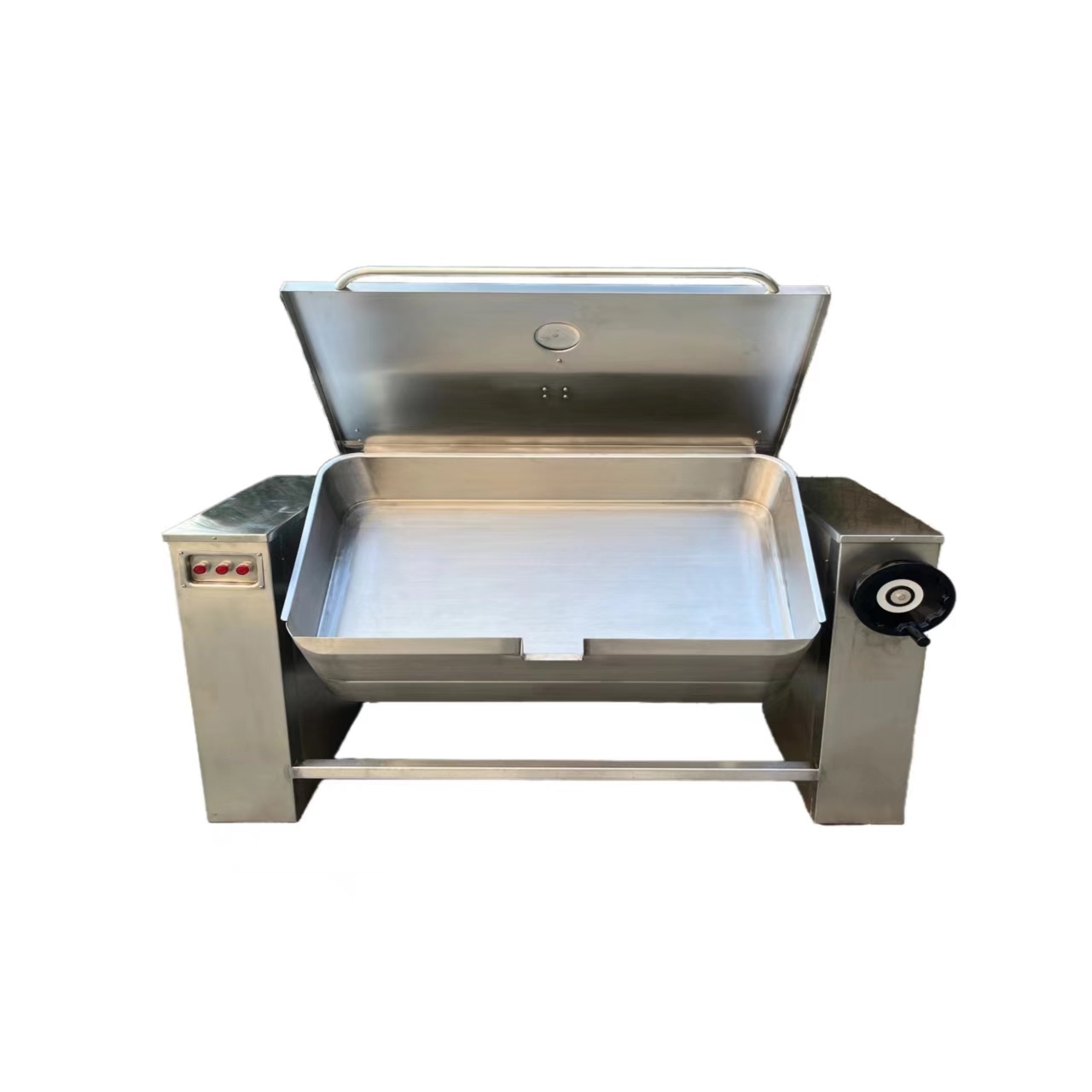 Sartén plana eléctrica/manual inclinable DNH-4E-A