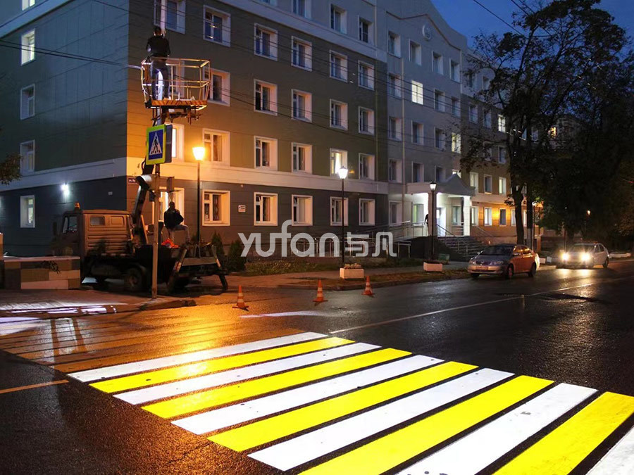 Zebra crossing safety warning projector lamp Zebra crossing safety warning projector lamp