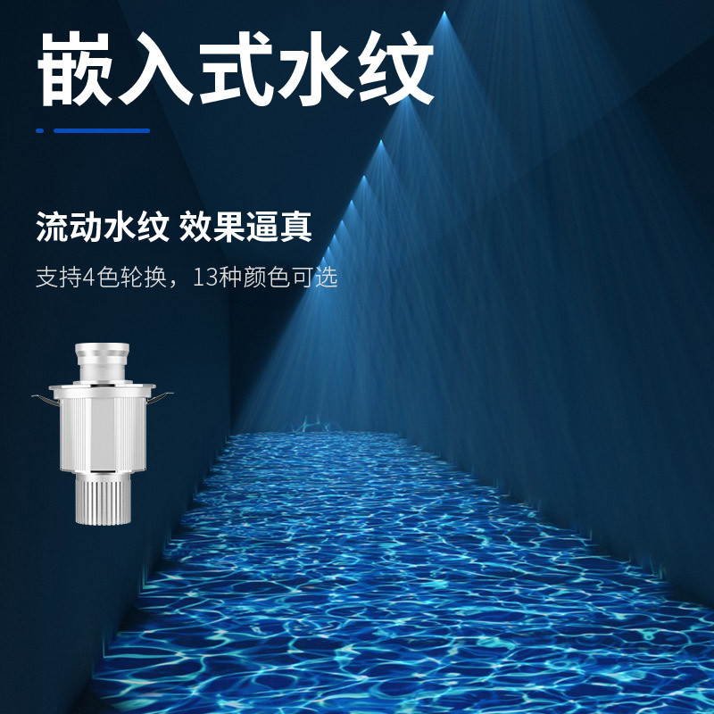 嵌入式水纹