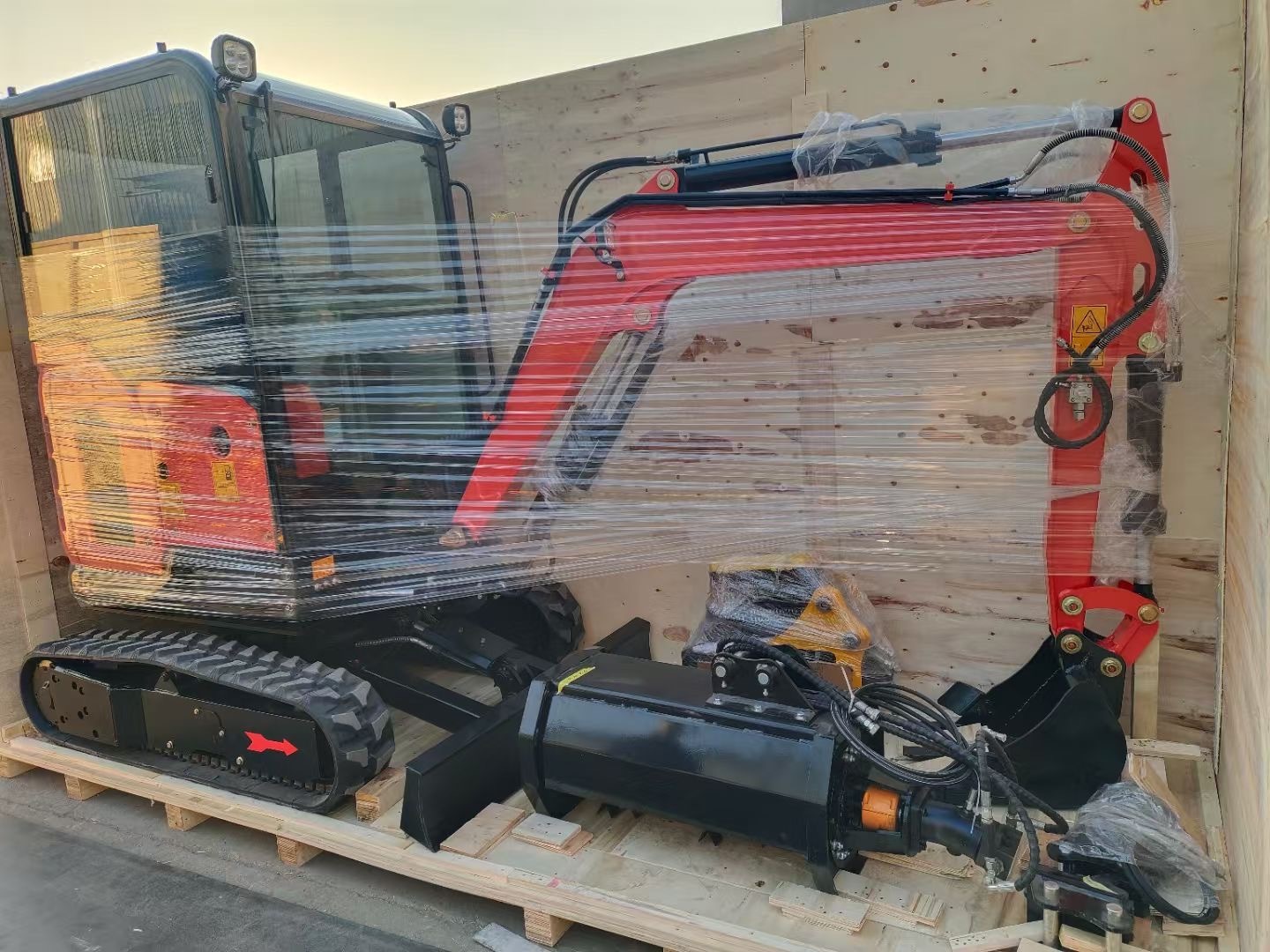 Guide you on the process of purchasing a mini excavator to transportation
