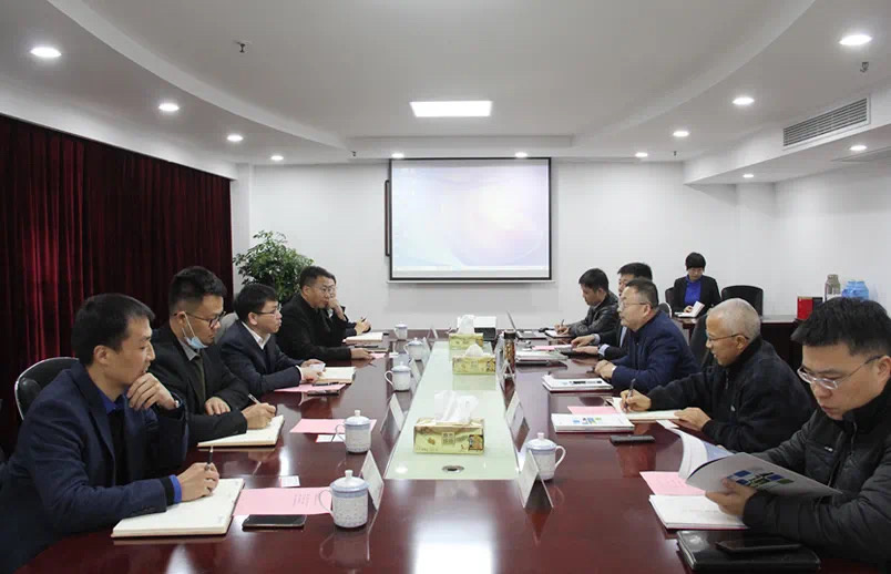 通源環(huán)境董事長楊明一行至徽商集團拜訪交流