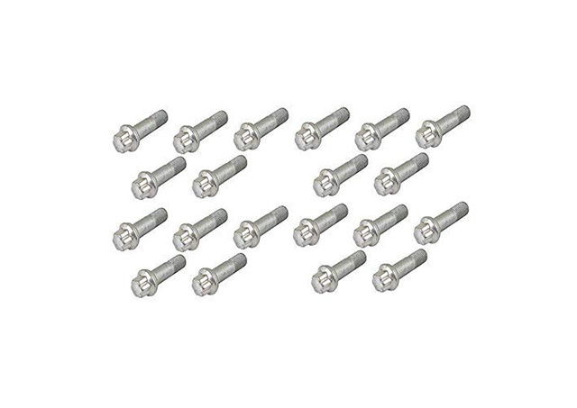 HAAP 20pcs DACRO Wheel Lug Bolts Nuts Fit for Mercedes ML550 S500 GLK350 M141.569.5 0009905407