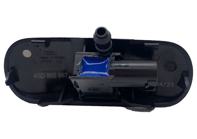 OEM Pair of Heated Windshield Washer Nozzle Kit For A-udi A6/S6/Avant A7 RS7 4GD955987