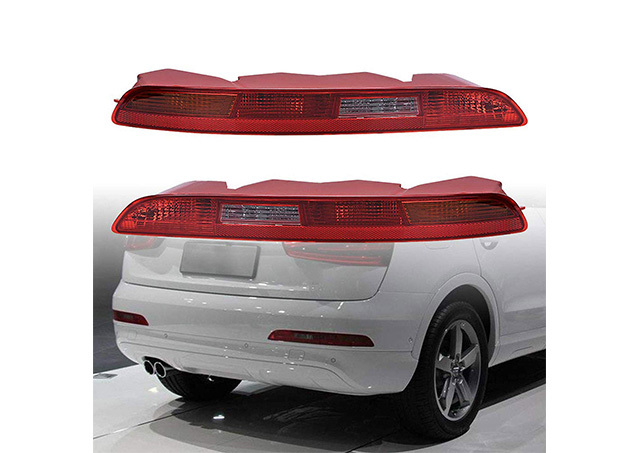  HAAP Rear Left & Right Lower Bumper Tail Light Reverse Stop Lamp Fit for Audi Q3 12-15 8U0945095 + 8U0945096