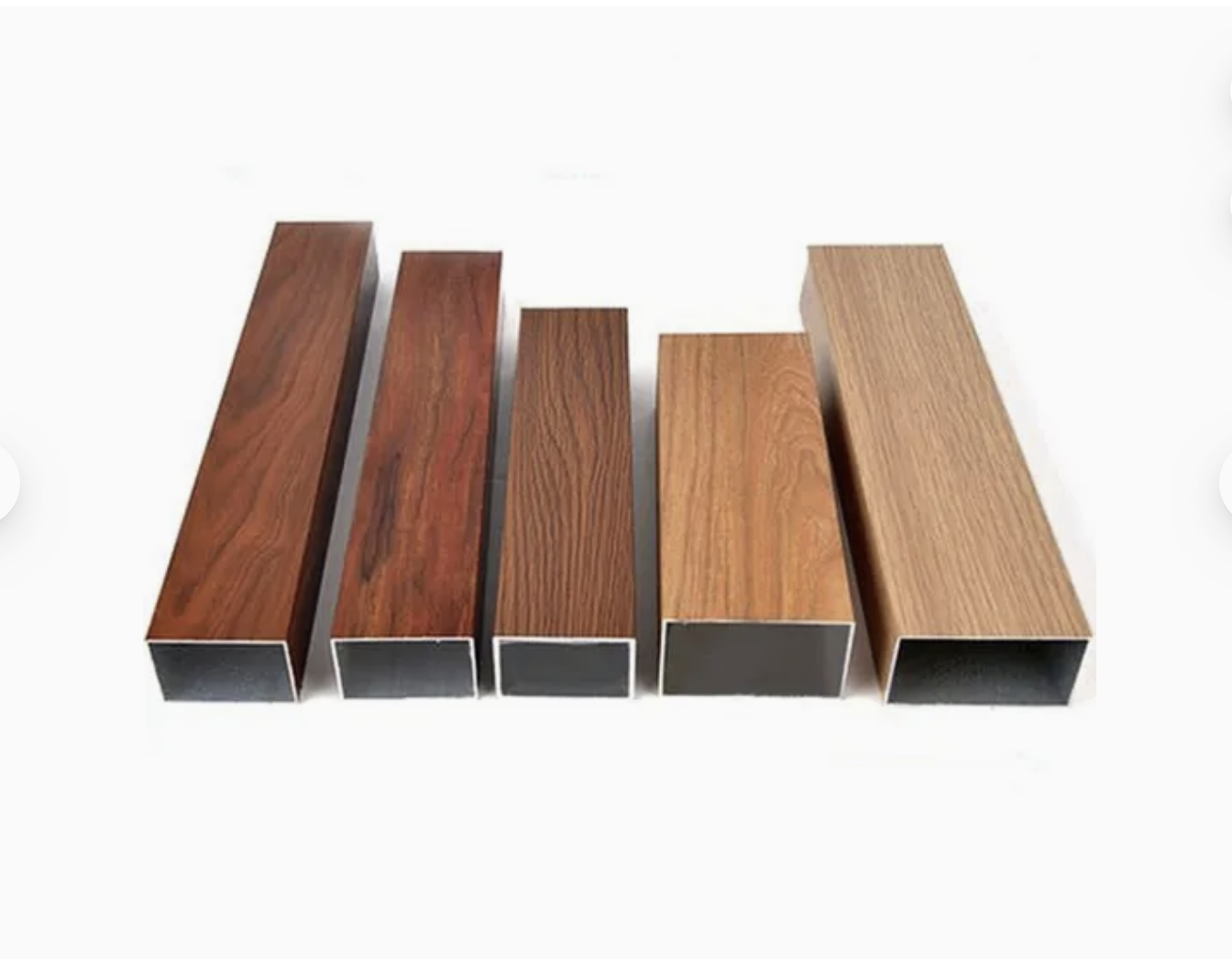 Wood-grain aluminum extrusion frame