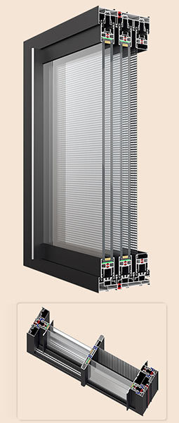 Puerta corrediza minimalista de puente XYYGT65 