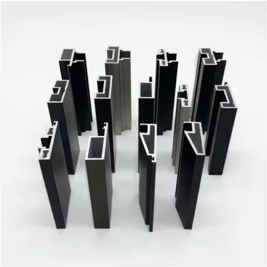 Push-pull window and door aluminum extrusion profile track