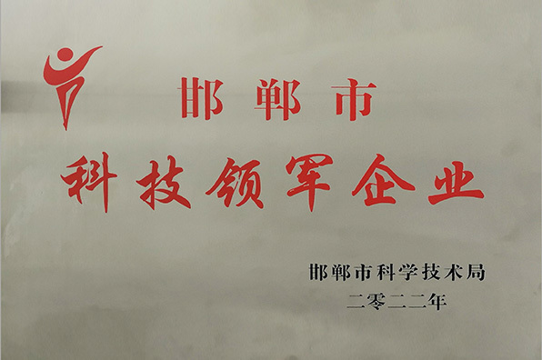 邯鄲市科技領(lǐng)軍企業(yè)