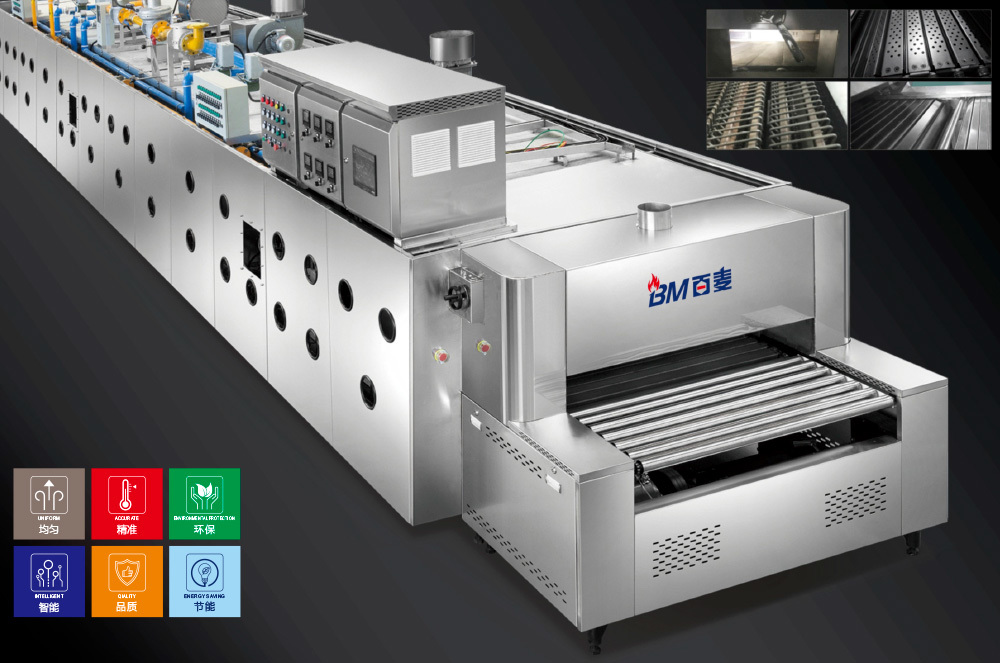GAS TUNNEL OVEN