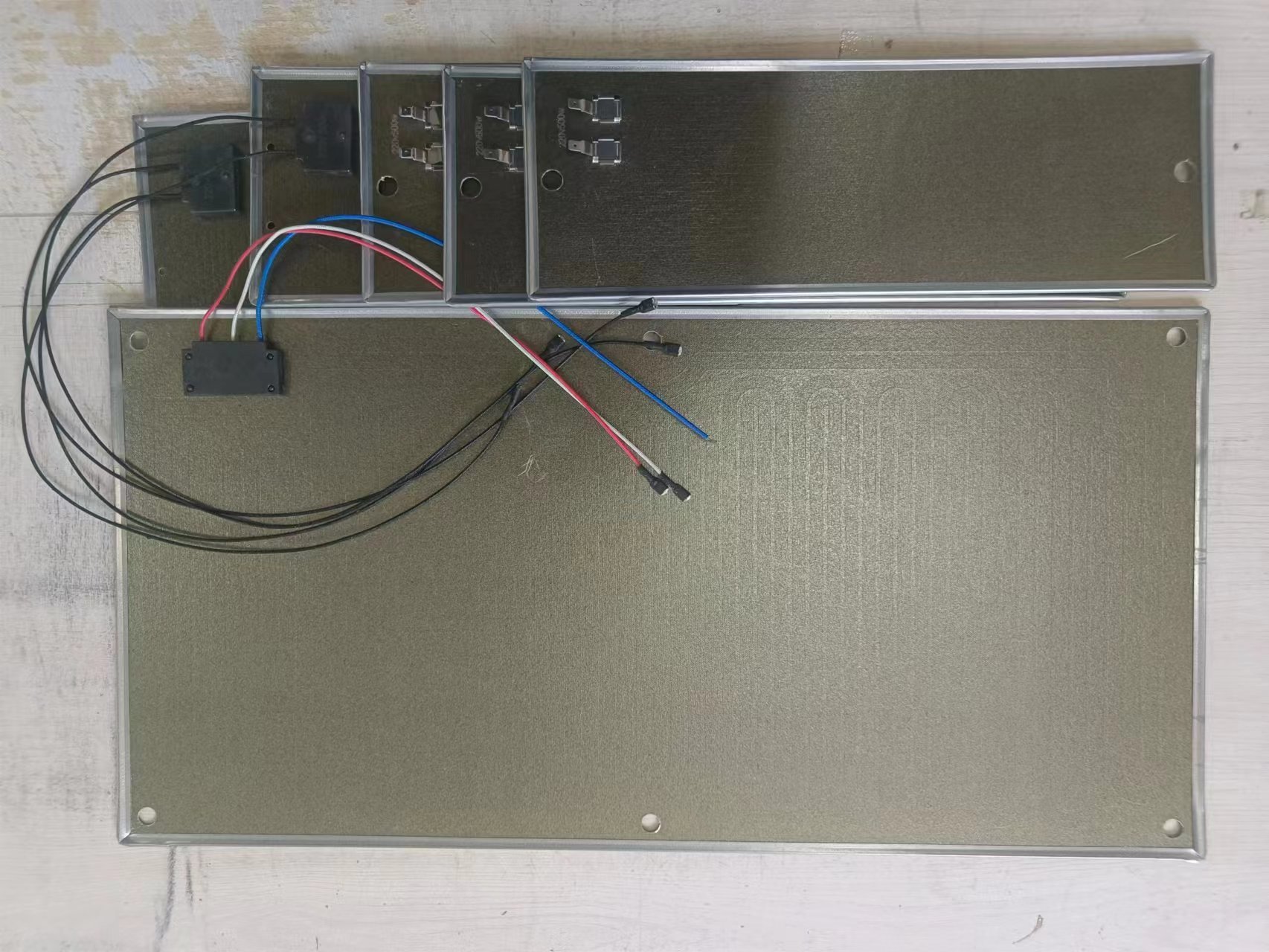Mica heating component