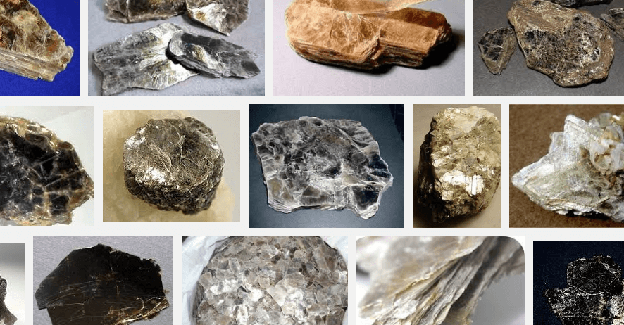 Mica types