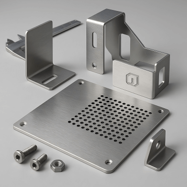 CNC machining of sheet metal parts