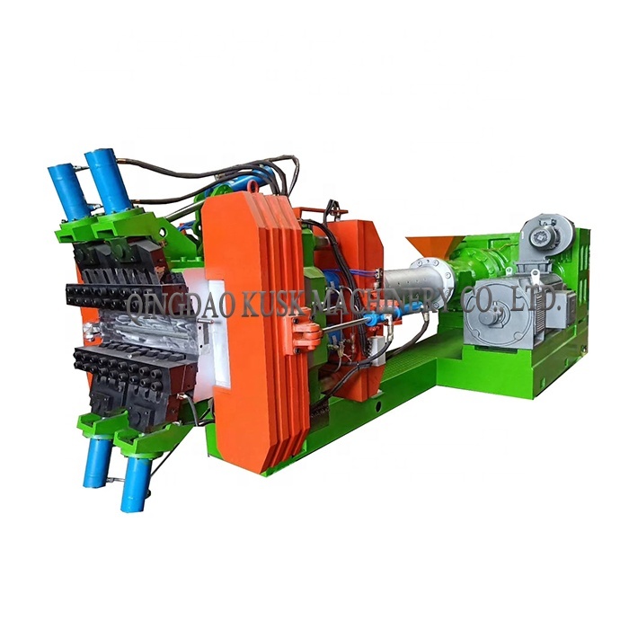 XJD-200 Pin Barrel Cold Feed Rubber Extruder Machine /Tire Tread Extruder Production Line