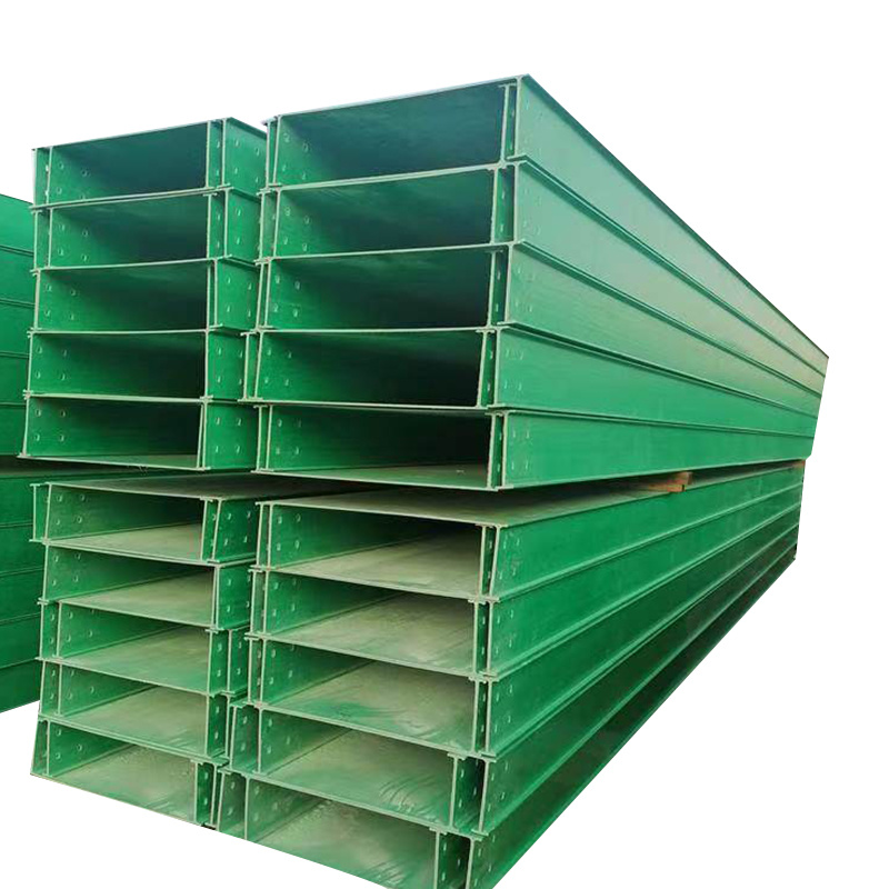 Trough-type FRP cable tray