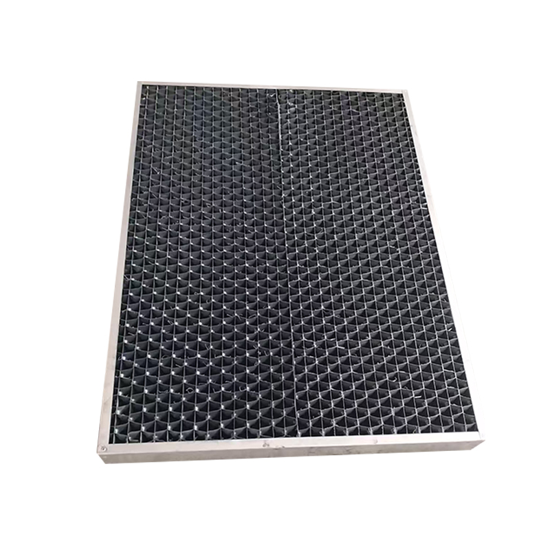 Cooling tower air window