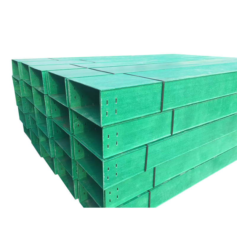 Trough-type FRP cable tray
