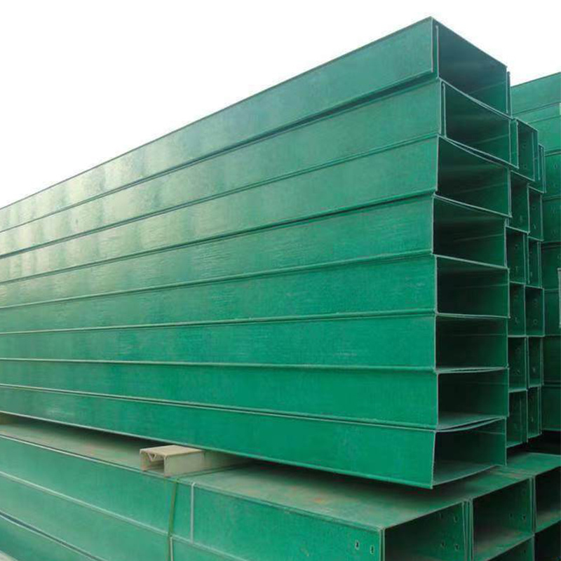 Trough-type FRP cable tray