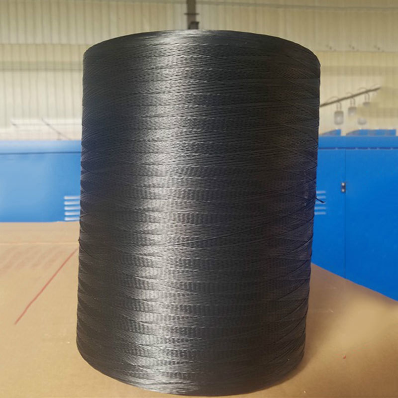 Black polyester thread