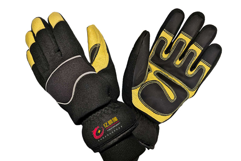 Mechanical Sewing Gloves Series-Leather Cold-proof Sewing Gloves