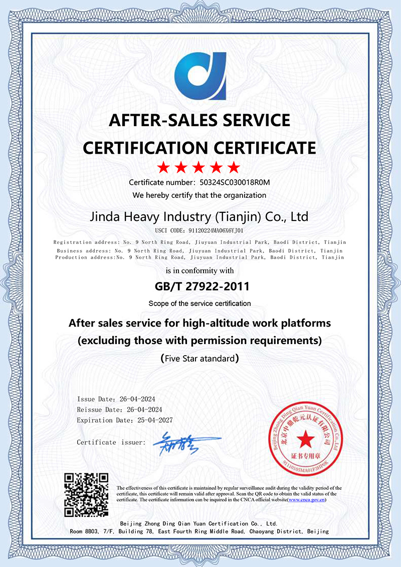 Certification