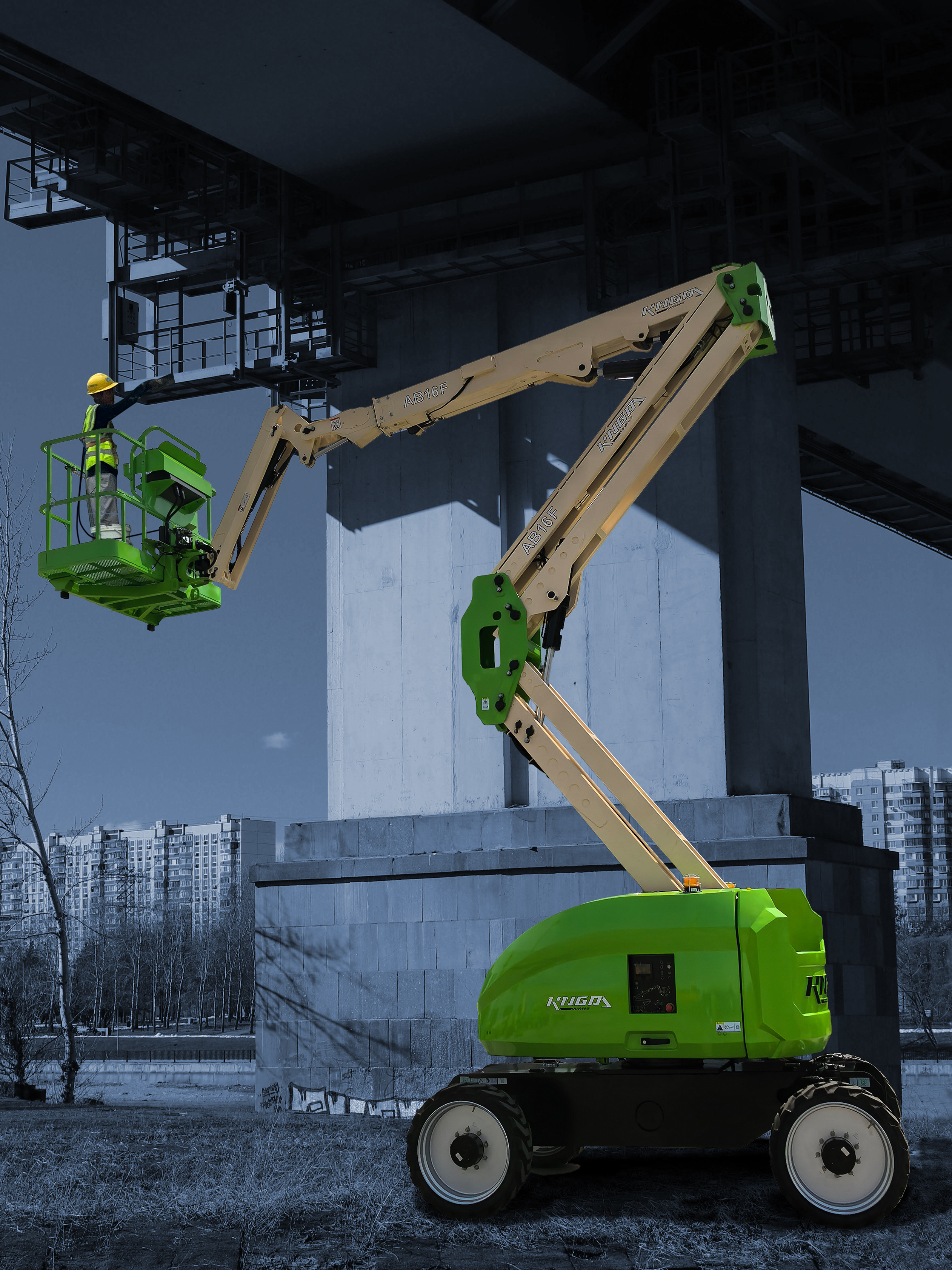 Electric Telescopic Boom Lift