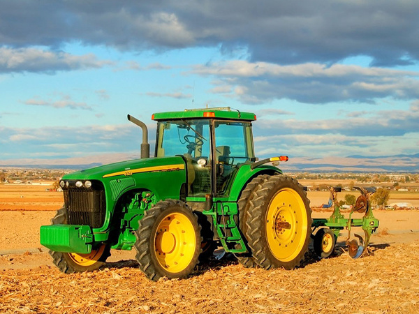 Which country invented the tractor