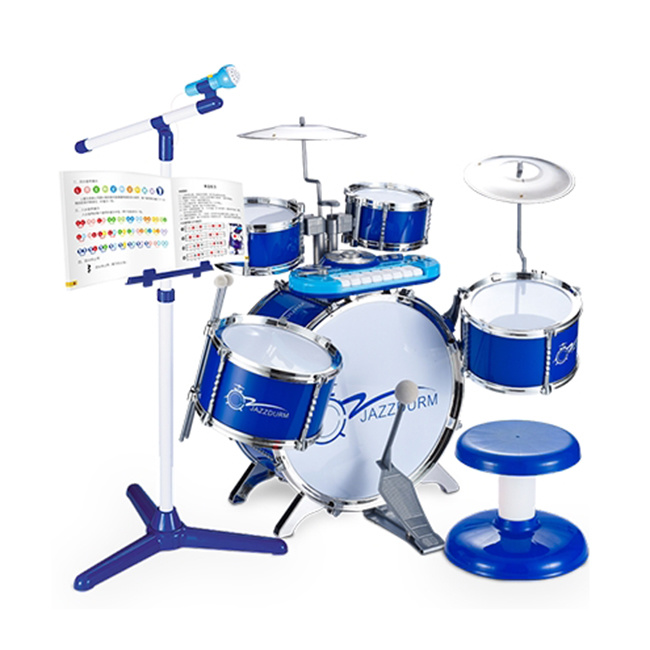 DJ Rock Drum With Keyboard Set Jazz Drum
