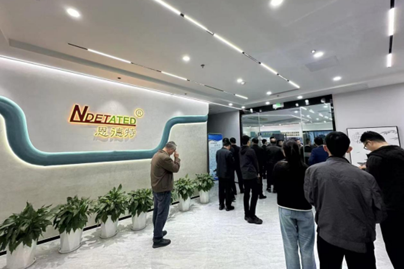 Nantong Haian City Leaders Visit Jiangsu Entep Intelligent Equipment Co.
