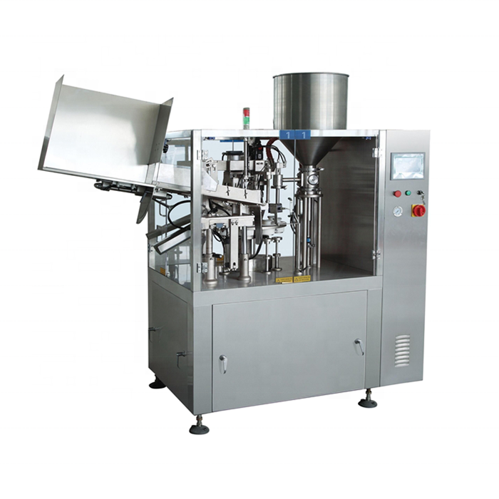 NF-60A Cosmetics Paste Automatic Plastic Tube Filling and Sealing Machine